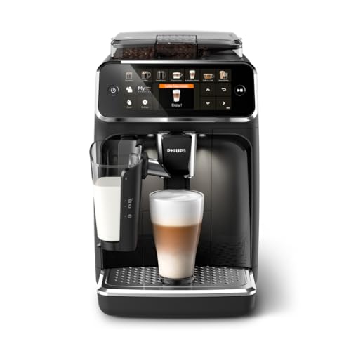 Philips Serie 5400 Kaffeevollautomat - Genießen Sie 12 Getränke, schnell reinigendes LatteGo,