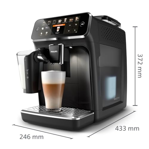 Philips Serie 5400 Kaffeevollautomat - Genießen Sie 12 Getränke, schnell reinigendes LatteGo,