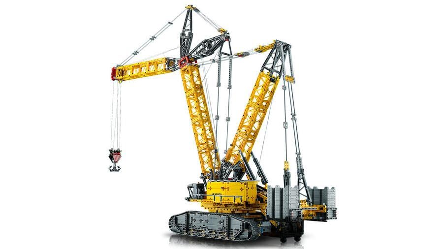LEGO Technic Liebherr LR 13000 Raupenkran Set, Baue das ultimative ferngesteuerte Baufahrzeug-Modell mit Control+ App,