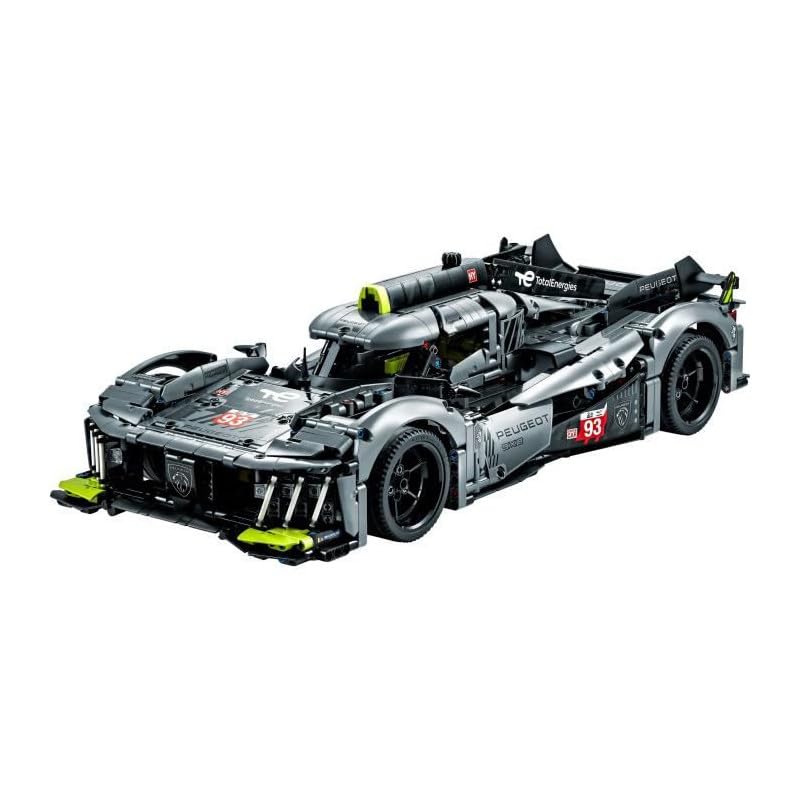 LEGO 42156 Technic Peugeot 9X8 24H Le Mans Hybrid Hypercar, legendärer Rennwagen, Modellauto-Bausatz für Erwachsene,