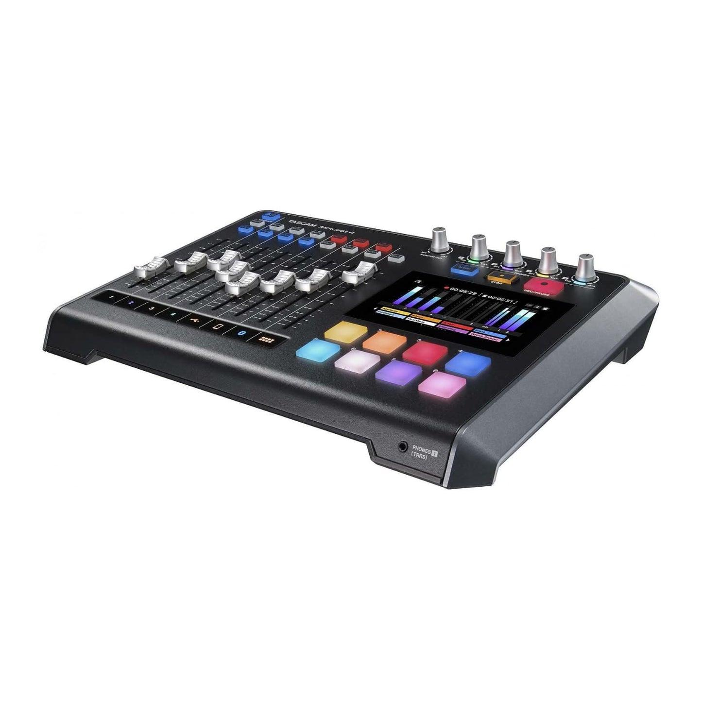 Tascam Mixcast 4 – für Podcaster, Videocaster, Streamer und Content Creator.