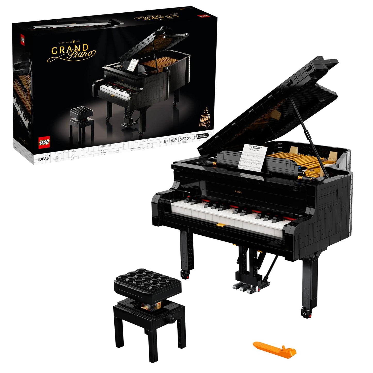 LEGO Ideas Konzertflügel (21323); Bauset;