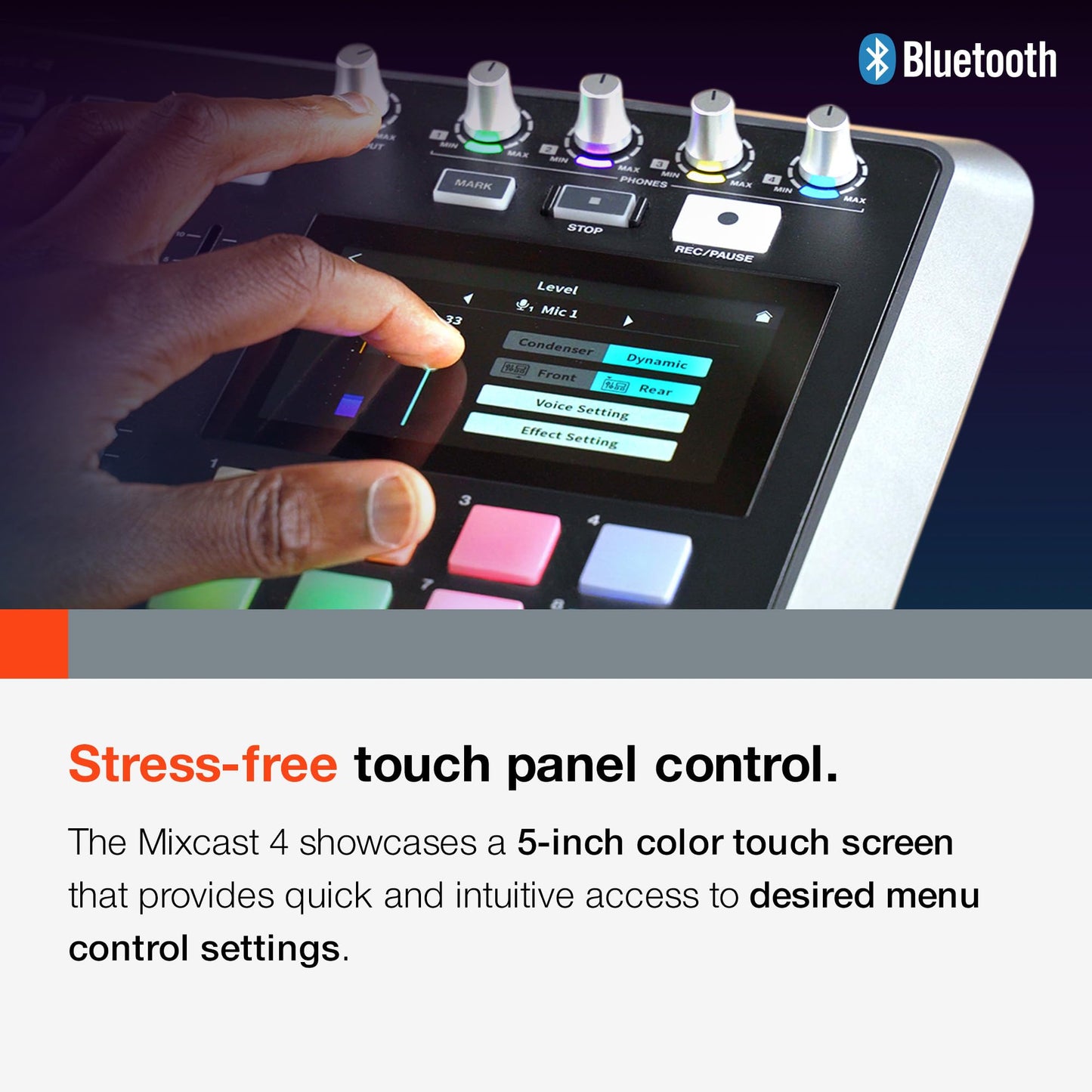 Tascam Mixcast 4 – für Podcaster, Videocaster, Streamer und Content Creator.