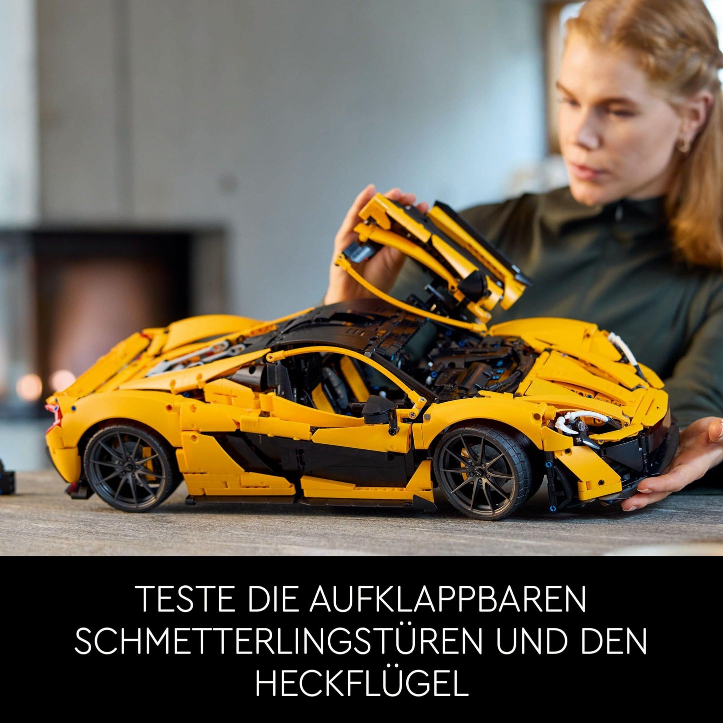 LEGO Technic McLaren P1, Set mit Supersportwagen für Erwachsene, Geschenk für Autofans,