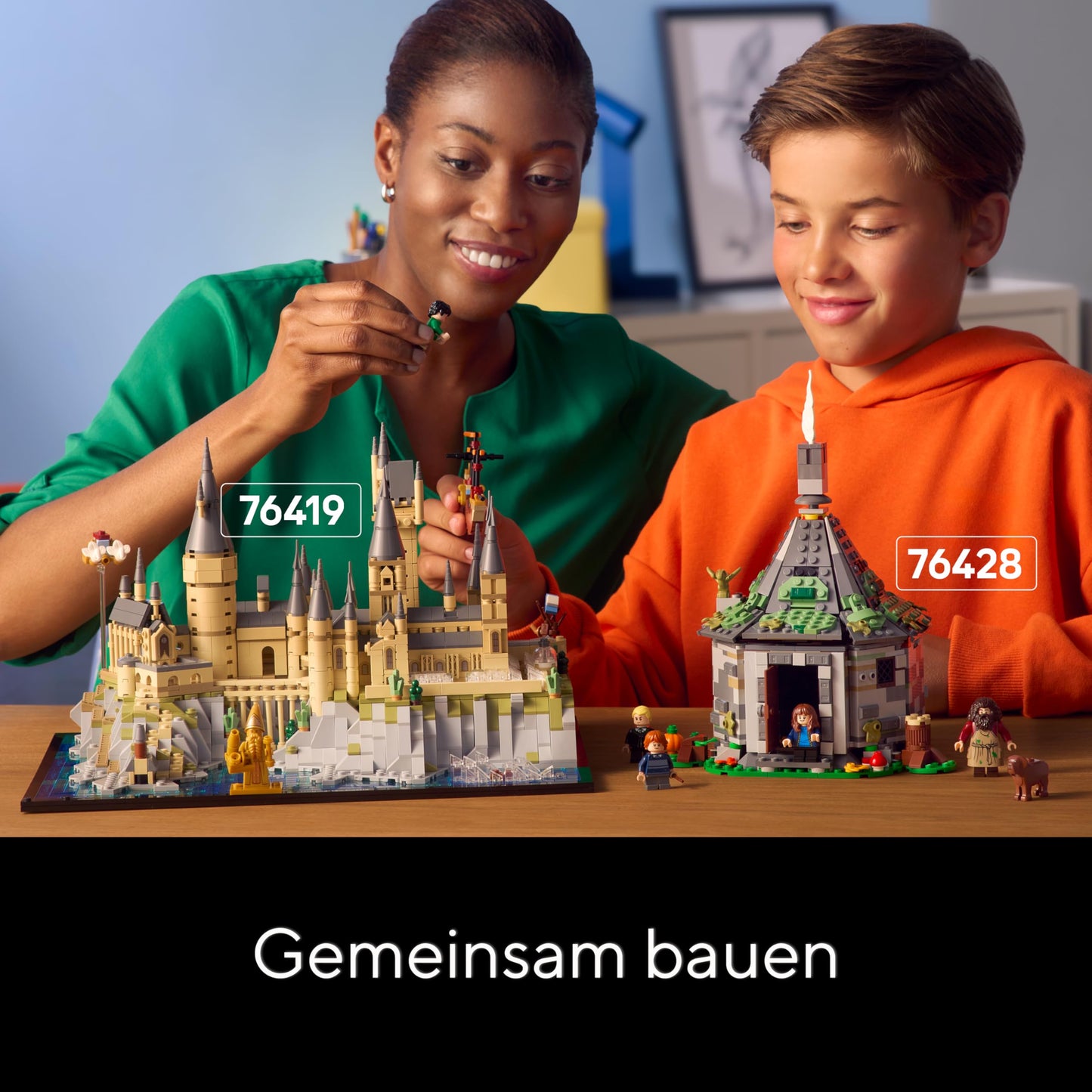 LEGO Harry Potter Schloss Hogwarts mit Schlossgelände - Set zum Sammeln für Erwachsene inkl. Hauptturm & Astronomieturm,