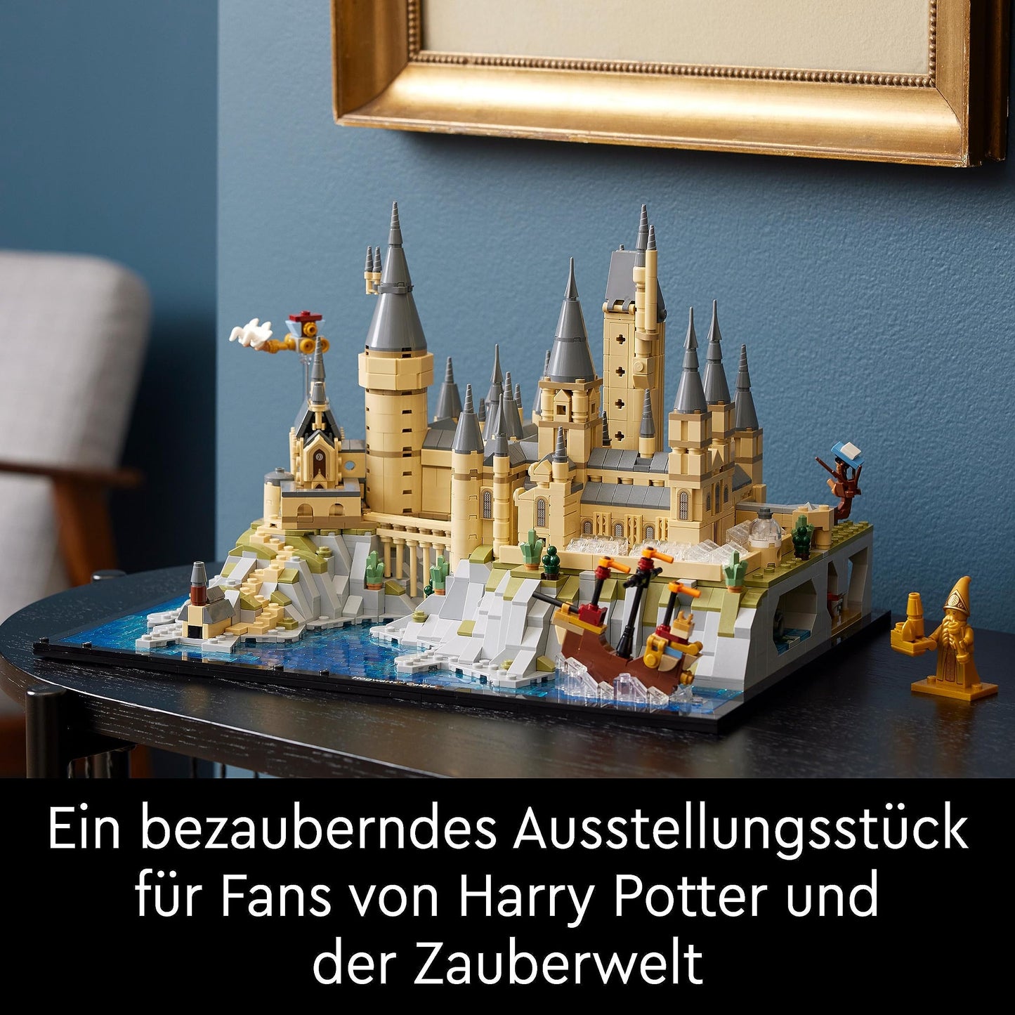 LEGO Harry Potter Schloss Hogwarts mit Schlossgelände - Set zum Sammeln für Erwachsene inkl. Hauptturm & Astronomieturm,