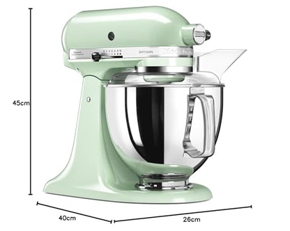 KitchenAid Küchenmaschine I Artisan I Kippbarem Food Processor I Teigknetmaschine mit 5 Zubehör |
