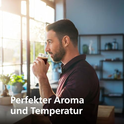 Philips Serie 5400 Kaffeevollautomat - Genießen Sie 12 Getränke, schnell reinigendes LatteGo,