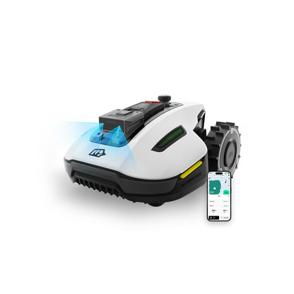 MAMMOTION YUKA Mini 500 Mähroboter ohne Begrenzungskabel, NetRTK+Vision, Keine RTK-Antenne erforderlich,