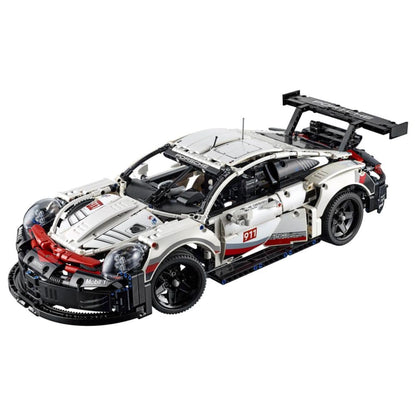 LEGO Technic Porsche 911 RSR, Rennauto Bausatz für Fortgeschrittene,
