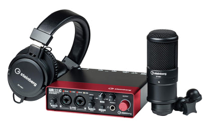 Steinberg UR22C Recording Pack - UR22C USB 3.0 Audio-Interface,