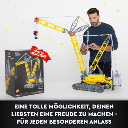 LEGO Technic Liebherr LR 13000 Raupenkran Set, Baue das ultimative ferngesteuerte Baufahrzeug-Modell mit Control+ App,