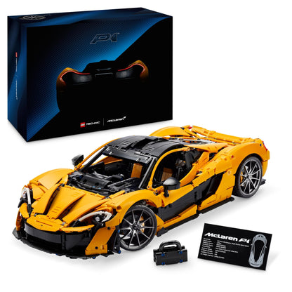 LEGO Technic McLaren P1, Set mit Supersportwagen für Erwachsene, Geschenk für Autofans,