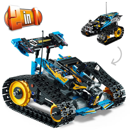 LEGO 42095 Technic Ferngesteuerter Stunt-Racer, ferngesteuertes Auto, Modellauto, RC Rennauto,