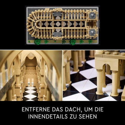 LEGO Architecture Notre-Dame de Paris, Sammlerstück für Erwachsene, Souvenir aus Frankreich, Geschenk für Frauen, Männer,