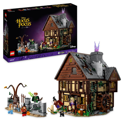 LEGO Ideas Hocus Pocus: Das Hexenhaus der Sanderson-Schwestern Set, Bausatz zum Sammeln für Erwachsene mit Haus,